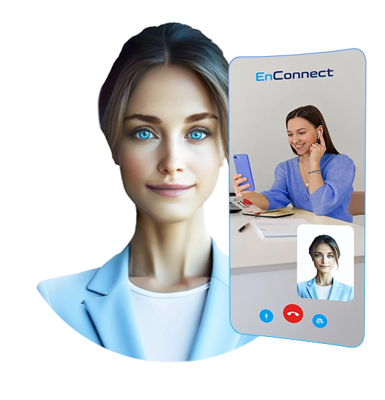 EnConnect AI Based P2P Video Call