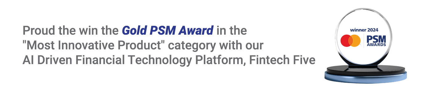 Mastercard Gold PSM Award Enqura Fintech Five